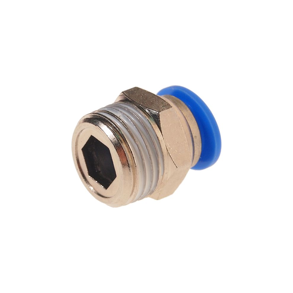 Фитинг  RF-SPC12-04 для пластиковых трубок 12мм с наружной резьбой 1/2" ROCKFORCE /1