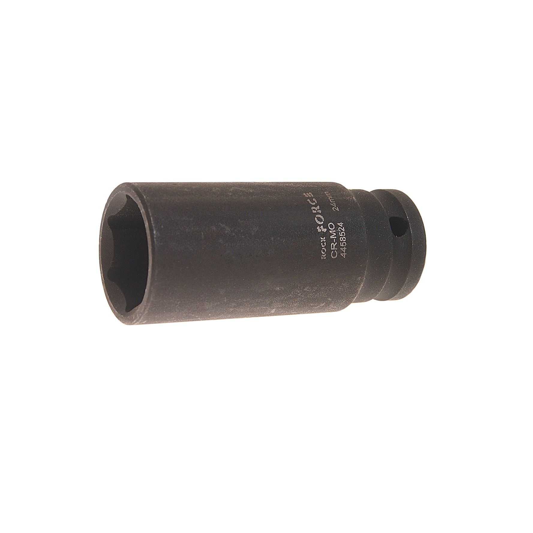 Головка торцевая 24мм 1/2" 6-гранная ударная удлиненная L=80мм ROCKFORCE RF-4458524 /1/10