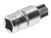 Головка-бита TORX T80 с отверстием 1/2" (L-55мм) ROCKFORCE /1