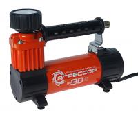 Компрессор АГРЕССОР AGR-30L поршневой с фонарем 140W 105PSI (30л/мин) 12V AUTOPROFI /1/8