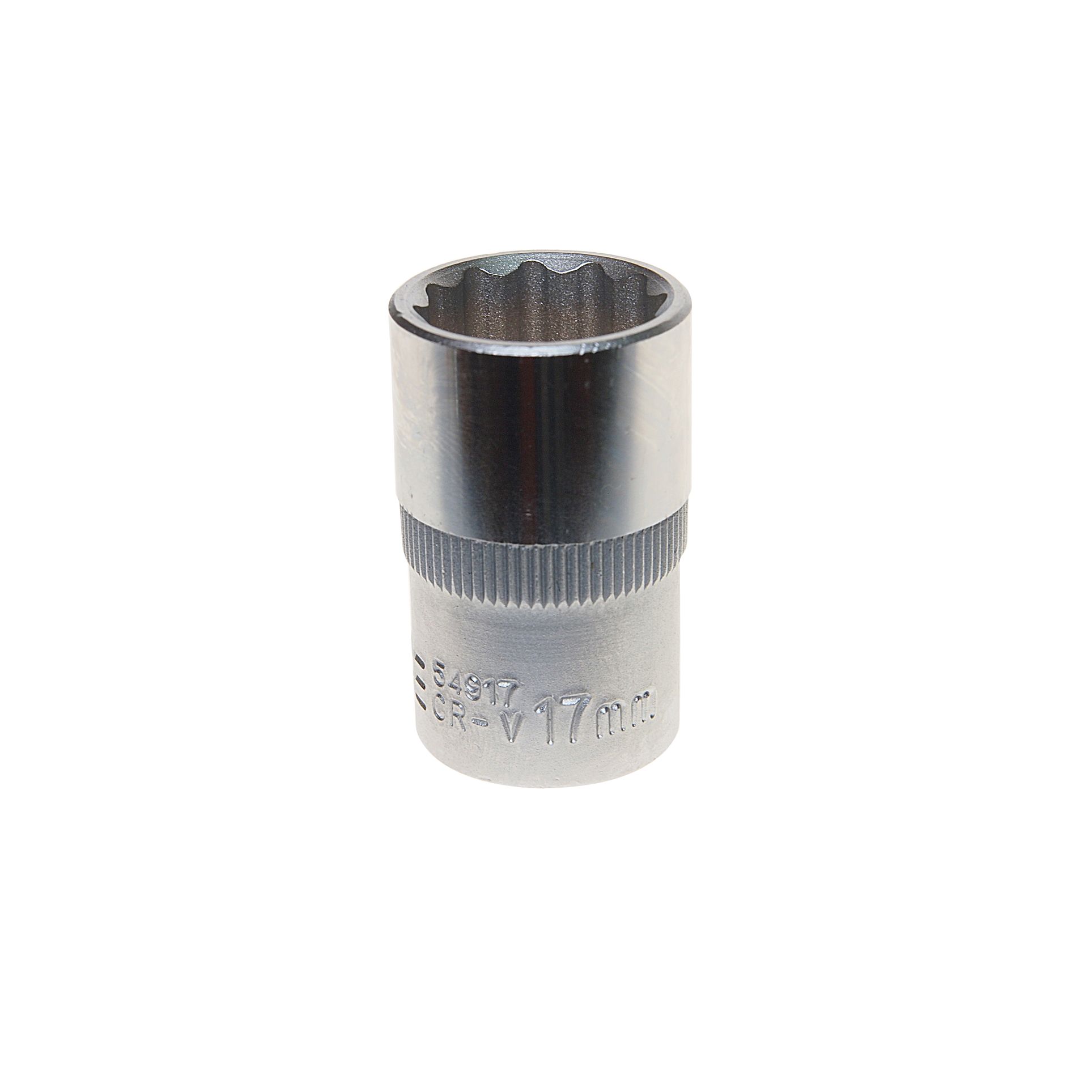 Головка торцевая 17мм 1/2" 12-гранная L=40мм ROCKFORCE RF-54917 /1/10