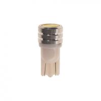 Автолампа T10W (W2,1x9,5d) 1 SMD 7080 WHITE 6000K 80лм 12V MEGAPOWER /10 /100 OLD