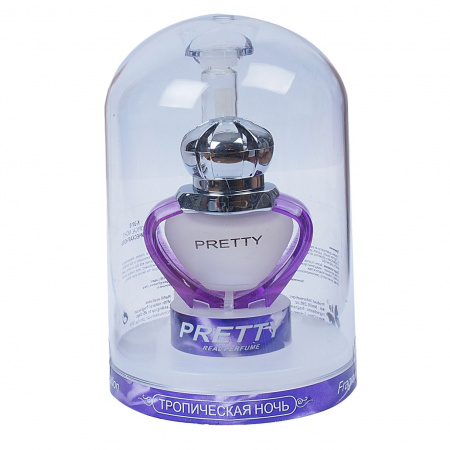 Ароматизатор воздуха KP-2610 PRETTY (тропическая ночь) на дефлектор, жидкостной 8мл FKVJP /1/6/48