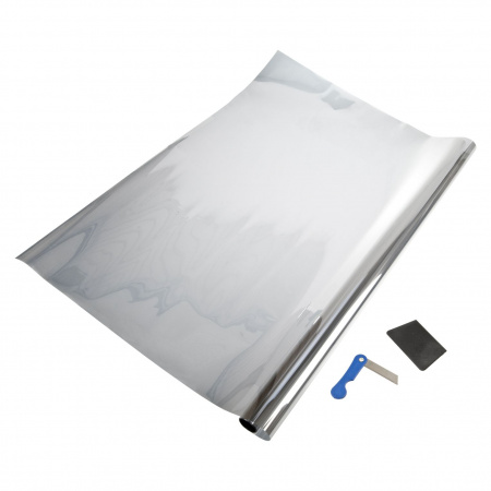 Пленка тонировочная Light Silver 25.5% (блокировка УФ-62% ИК-82%) 75х300см MEGAPOWER /1/50