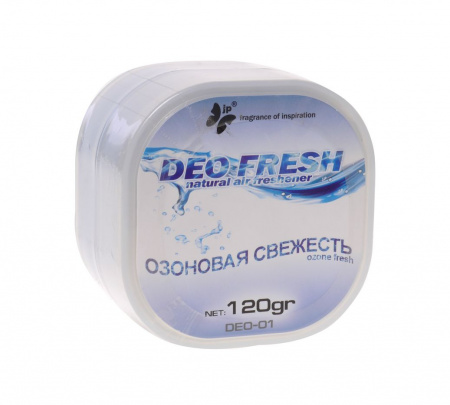 Ароматизатор воздуха DEO-01 DEO FRESH (озоновая свежесть) гелевый 120гр FKVJP /1/40