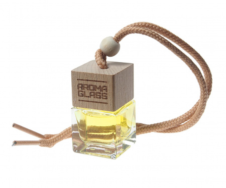 Ароматизатор воздуха FTE-AG-16 AROMA GLASS (limoncello) подвесной в стеклянном флаконе FOUETTE /1/30