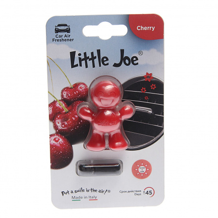 Ароматизатор воздуха EF0404 Little Joe Classic (Вишня) на дефлектор, 3D-Polymer Drive Int /1/6