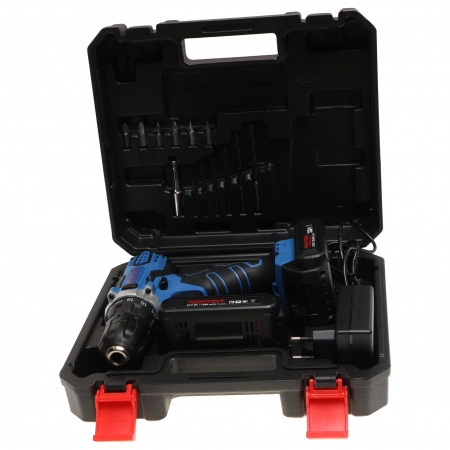 Шуруповерт RF-BT-CD12 20V: аккумул. 20V, 1.3Ah патрон 1-10мм(Li-ion , 0-350/0-1350 об/мин сверло1.5,2,3,4,5,6мм.биты PH1,2 PZ1,2,SL5,6 и битодержатель