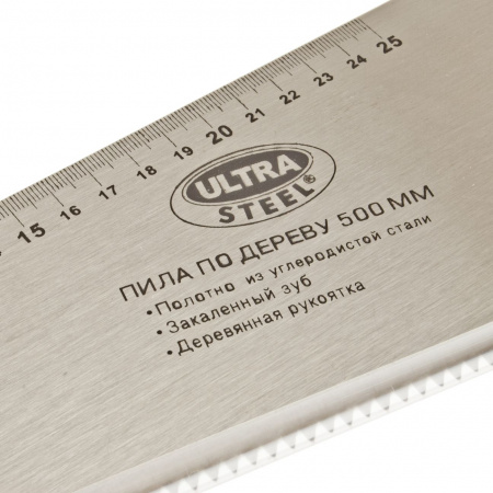 Пила TU-50024A с деревянной ручкой 500мм ULTRA STEEL /1/36 SALE
