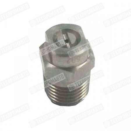 Форсунка нерж.25-075,1/4",200-350bar.угол распыления 25гр