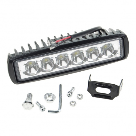 Фары дополнительные MIS-18 White SPOT - диодная, дальний 160х45мм (JR-YZ) 10-30V MISTAR /1/20