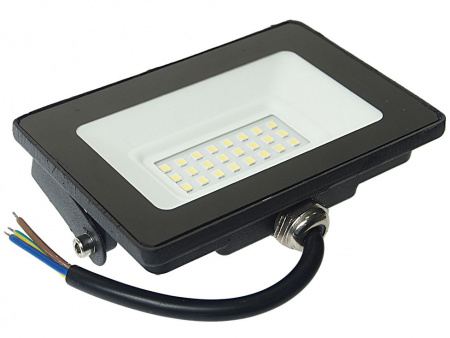 Прожектор RSV-SFL20 LED SMD BLACK 20W 6500K 122х92мм 220V RSV /1/50