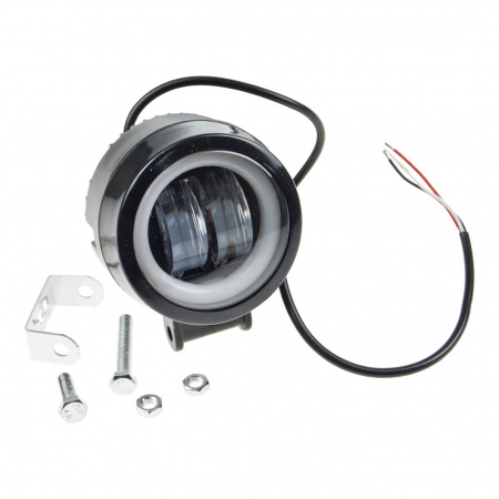 Фара рабочего света MIS-20W с подсветкой круглая 70мм 10-30V MISTAR /1