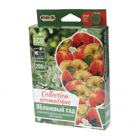 Ароматизатор воздуха FTE-CA-20 COLLECTION AROMATIQUE (яблоневый сад) под сиденье 200гр FOUETTE /1/40