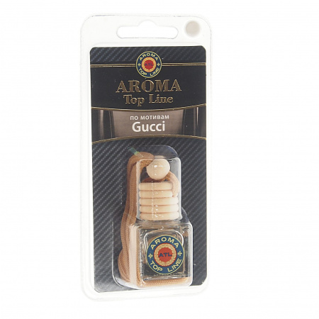 Ароматизатор воздуха ATL-59503 №25 Gucci by Gucci флакон подвесной с деревянной крышкой 6мл Top Line /1