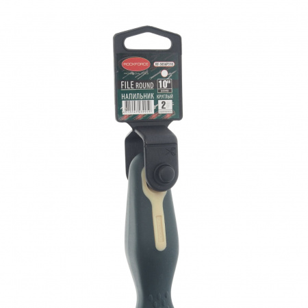 Напильник RF-5056P310 круглый 10"-250мм, на пластиковом держателе ROCKFORCE /1/10