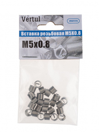 Вставка резьбовая M5X0.8 Vertul VR50727A