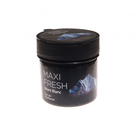 Ароматизатор воздуха CMF-123 MAXI FRESH (mont blanc) гелевый, банка 100гр /1/24