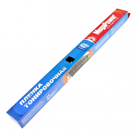 Пленка тонировочная Light Black 37,0% (блокировка УФ-70% ИК-13%) 50х300см MEGAPOWER /1/50