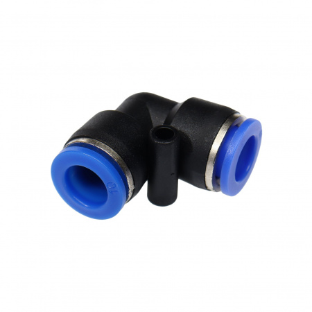 Фитинг ER-SPV10 угловой для пластиковых трубок 10мм ЭВРИКА /1/250 NEW