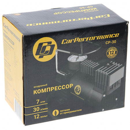 Компрессор CP-30 CAR PERFOMANCE 140W (30л/мин) 12V AUTOPROFI /1/8