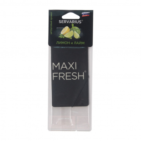 Ароматизатор воздуха PMF-4 MAXI FRESH (лимон и лайм) пластинка 7гр /1/10