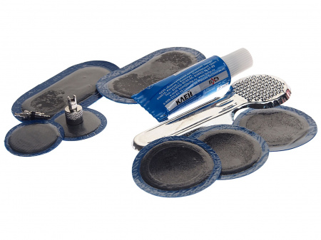 Аптечка для ремонта покрышек и камер мотоциклов АРМ-1 (112х65х26) БХЗ /1