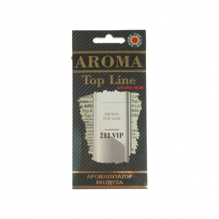 Ароматизатор воздуха ATL-35339 №39 Carolina Herrera 212 VIP пластинка Top Line /1