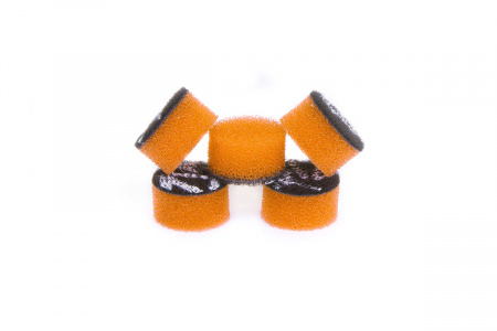 ZV-MINI159MC 15/9/15-ZviZZer MINI (набор 5шт) ОРАНЖЕВЫЙполутвердый круг для гибкого вала