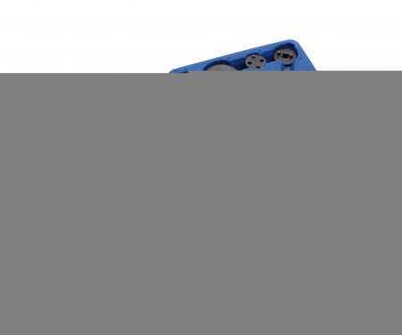 Набор для обслуживания тормозных цилиндров RF-65805 (Euro) 18пр. (право/левосторнний привод) в кейсе ROCKFORCE /1/10