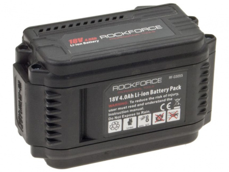 Батарея аккумуляторная RF-03055-SP-35: 18V 4.0AH LI-ION для гайковерта RF-03055 ROCKFORCE /1