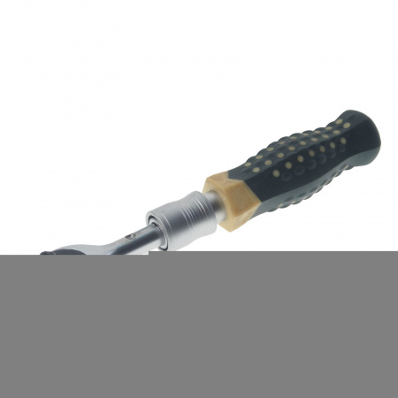 Трещотка RF-802233  реверсивная телескопическая с резиновой ручкой 1/4L 165-230мм(72зуб.) ROCKFORCE /1