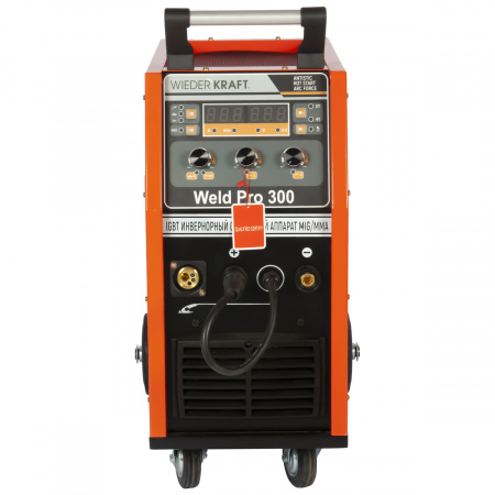 WELD Pro 300 (УЦЕНКА) Сварочный аппарат инверторный 300A, 380В MIG/MAG/MMA/Lift TIG с горелкой 24AK