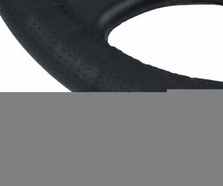 Оплетка на руль DD-3739 (M) BLACK искуственная кожа /1