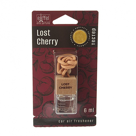 Ароматизатор воздуха FTE-EEP-05 LUXURY AROMA EIFFEL ELITE PERFUME (lost cherry) подвесной, с деревянной крышкой 6мл FOUETTE /1/20