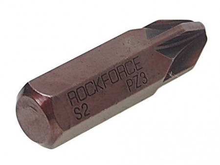 Вставка крестообразная  "Pozidriv" PZ.3х30мм, 5/16" ROCKFORCE /1/10/100
