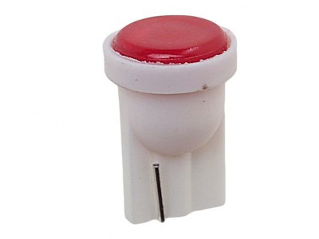 Автолампа T10W (W2,1x9,5d) COB RED 12V MEGA ELECTRIC /10