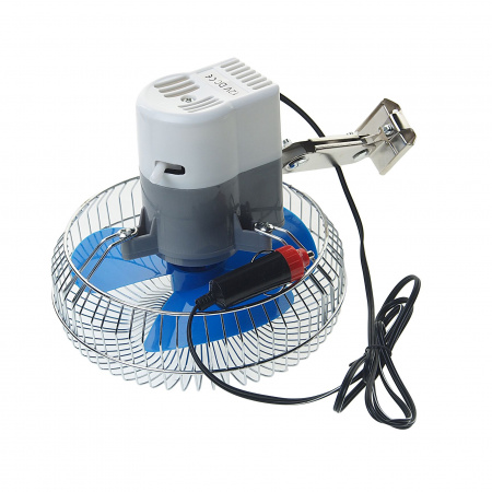 Вентилятор M-502 16см (6") с решеткой металл 12V MEGAPOWER /1/12 HIT