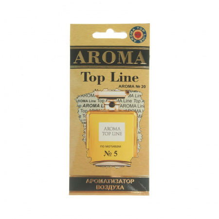 Ароматизатор воздуха ATL-35353 №20 Chanel №5 пластинка Top Line /1