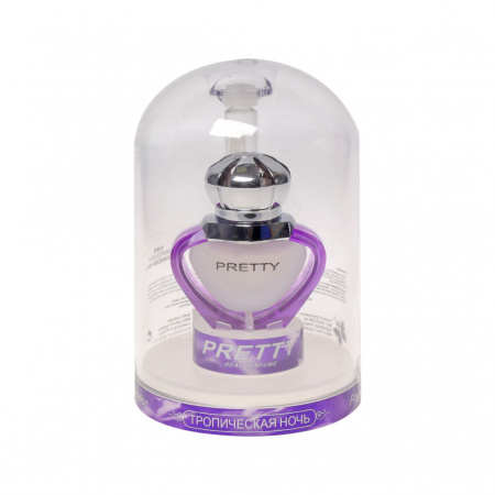 Ароматизатор воздуха KP-2610 PRETTY (тропическая ночь) на дефлектор, жидкостной 8мл FKVJP /1/6/48