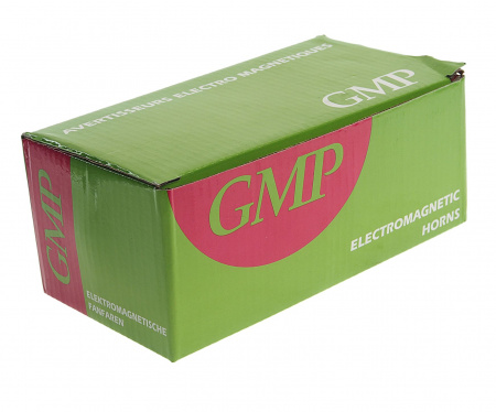 Сигнал звуковой GTR-99 RED электрический 85мм "улитка" 410/510Hz 110dB (2шт) 12V GMP /1/40 HIT