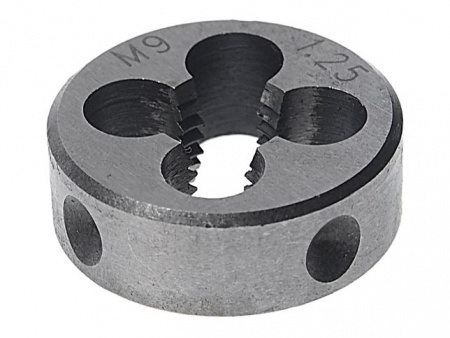 Плашка ER-00912P M09x1,25-ø25мм, в пластиковом футляреЭВРИКА /1/10