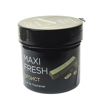 Ароматизатор воздуха CMF-126 MAXI FRESH (эгоист) гелевый, банка 100гр /1/24