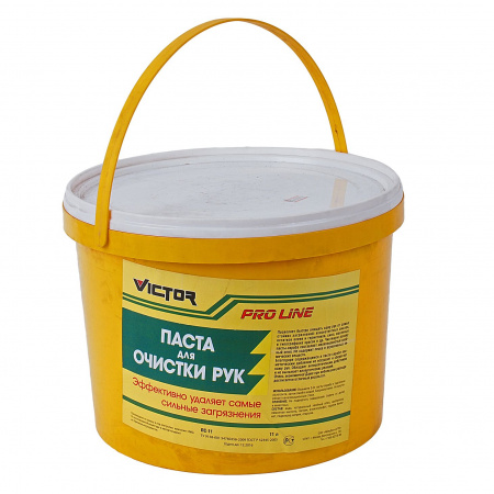 Паста для очистки рук "VICTOR Pro Line" 11л (на основе хвойного опила)  VICTOR /1