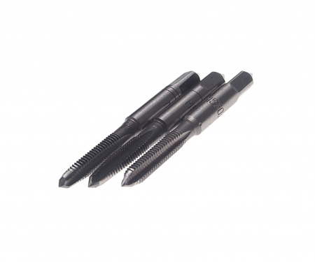 Метчик RF-TAP05080 M5x0,8 (3шт),в пластиковом футляре ROCKFORCE /1