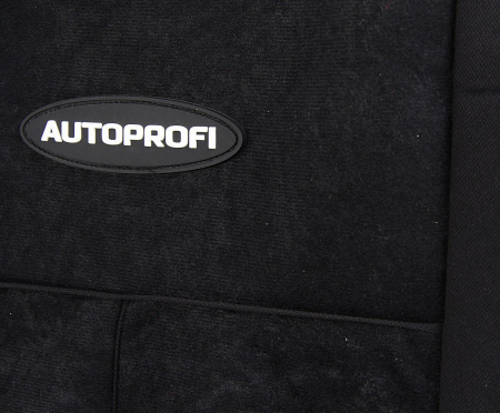 Чехлы на сиденье TT-902V  BLACK/BLACK полиэстер-велюр, AIRBAG (9шт) AUTOPROFI /1/6