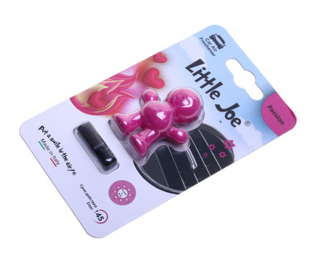 Ароматизатор воздуха EF0303 Little Joe Classic (Страсть) на дефлектор, 3D-Polymer Drive Int /1/6