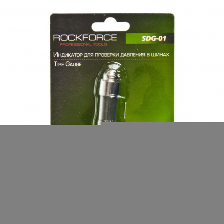Индикатор  RF-SDG-01 для проверки давления в шинах (0-7,5 Bar), в блистере ROCKFORCE /1/100