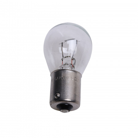 Автолампа P21W (BA15s) STANDART 12V MEGAPOWER /10/50