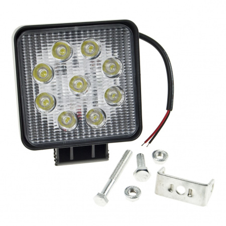 Фара рабочего света 27W FLOOD (SQ) квадратные, 10-30V MISTAR /1